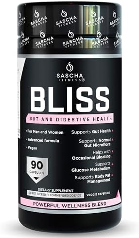 SASCHA FITNESS®️Píldoras de Apoyo para la Salud Digestiva | Mezcla de Prebióticos, Probióticos y Enzimas | Berberina HCI, Gluco Vantage® | Ayuda con - imagen 1