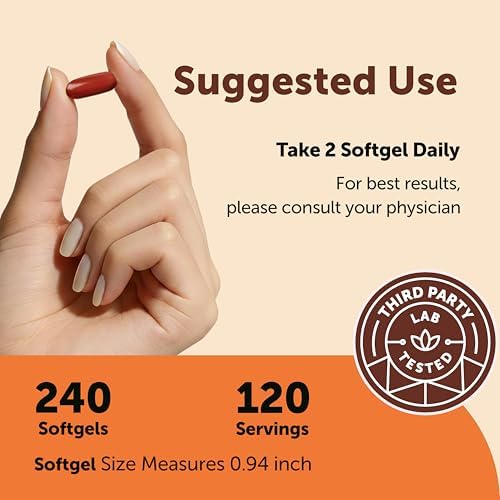 Micro Ingredients CoQ10 400 mg por porción, 240 cápsulas blandas | Hecho con aceite MCT de coco | Coenzima Q10 (Ubiquinona) | Sin OGM - imagen 4
