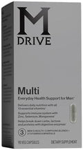 Mdrive Multivitamínico para Hombres, Multivitamínico Diario - Apoyo Inmunológico con Zinc, Selenio, Manganeso y Vitamina D, 90 Cápsulas - imagen 1