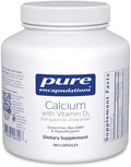 Calcio con Vitamina D3 de Pure Encapsulations | Suplemento Dietético para Huesos, Colon y Salud Cardiovascular* | 180 Cápsulas - imagen 1