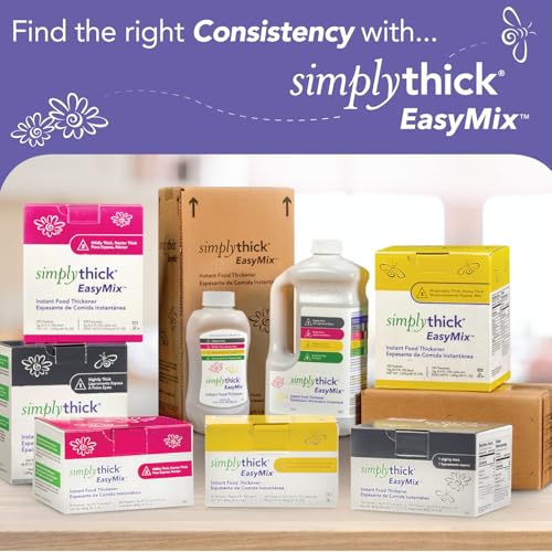 SimplyThick EasyMix | 80 Paquetes Individuales de 6g | Gel Espesorante para Disfagia y Trastornos de Deglución | IDDSI Nivel 2 – Espesor Leve - imagen 8