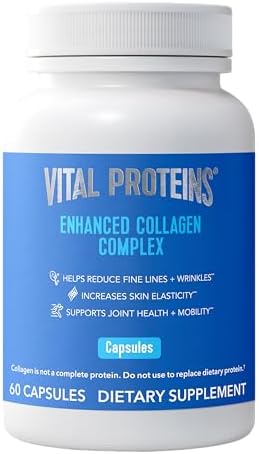 Vital Proteins® Cápsulas de Colágeno Mejorado con BioCell Collagen® - Apoya la Elasticidad de la Piel, Salud Articular y Reduce Líneas Finas y - imagen 1