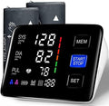 Monitor de Presión Arterial, Manguito Extra Grande de 9-17'' y 13-21'', Pantalla LED Retroiluminada, Automático, Digital, con Cable USB y 4 Baterías - imagen 1
