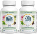 VITAL NUTRITIVE Complejo Vital para el Cabello - Vitaminas para el Crecimiento del Cabello para Mujeres y Hombres - Biotina y Vitamina B - Suplemento - imagen 1