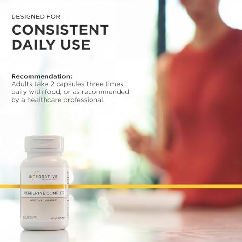 Complejo de Berberina de Integrative Therapeutics - Soporte Digestivo Diario - Suplemento Vegano, Sin Gluten y Sin Lácteo - 90 Cápsulas (45 Porciones) - imagen 7