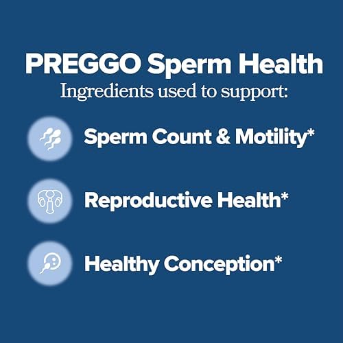 Cápsulas O Positiv Preggo para la Salud Spermática Masculina - Formuladas por OBGYN para Mejorar el Conteo y Movilidad de Espermatozoides con Tongkat - imagen 2