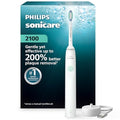 Cepillo de Dientes Eléctrico Philips Sonicare 2100 Series - Tecnología Sónica Avanzada, 2 Niveles de Intensidad, Smartimer & Quadpacer, Blanco, - imagen 1