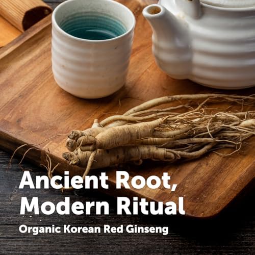 Micro Ingredients Polvo de Raíz de Ginseng Coreano Orgánico, 4 Onzas | Ginseng Rojo Panax | Hierba Tradicional Asiática | Sin OGM y Apto para Veganos - imagen 5