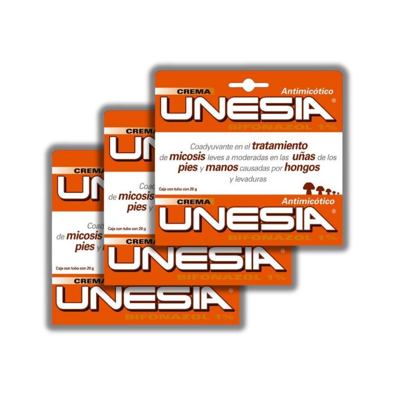 Crema/unguente Unesia (Paquete de 3) de Laboratorios Kener - imagen 1