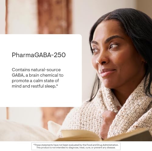 THORNE - PharmaGABA-250 - Suplemento de GABA - 250 mg de Ácido Gamma-Aminobutírico Natural - Promueve la Calma y la Concentración - 60 Cápsulas - imagen 3