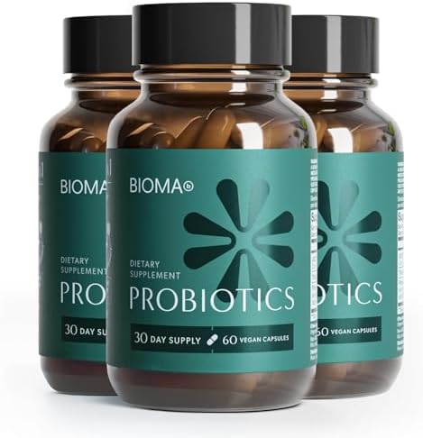 BIOMA Probióticos - Probiotic para la Salud Digestiva - Apoyo Intestinal para Hombres y Mujeres con Xylooligosacáridos, Tributirina y Bifidobacterium - imagen 1