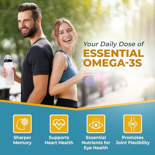 MacuHealth Omega 3 Aceite de Pescado - 1100mg DHA, 1100mg EPA, Suplemento para la Salud Ocular y Cerebral, Fórmula de Triglicéridos, 120 Cápsulas - imagen 5