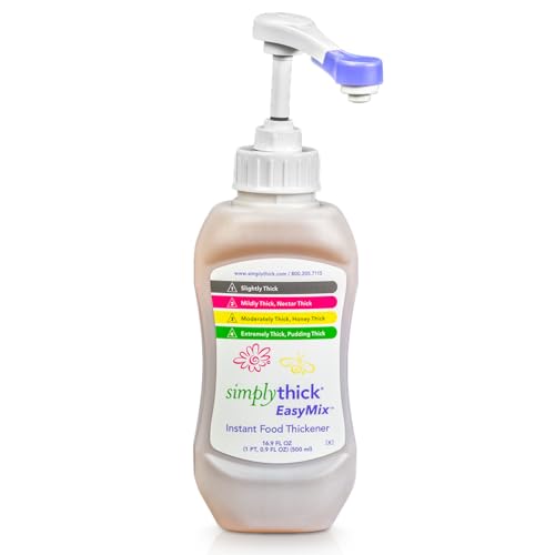 SimplyThick EasyMix | 92 Porciones | Espesante de Gel para Disfagia y Trastornos de Deglución | No Cambia el Sabor de los Líquidos | Fácil de - imagen 1