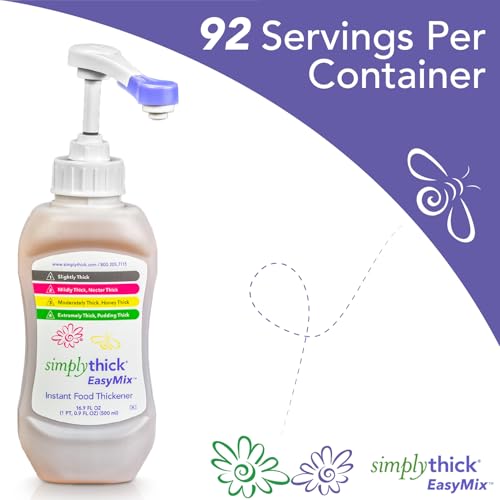 SimplyThick EasyMix | 92 Porciones | Espesante de Gel para Disfagia y Trastornos de Deglución | No Cambia el Sabor de los Líquidos | Fácil de - imagen 5