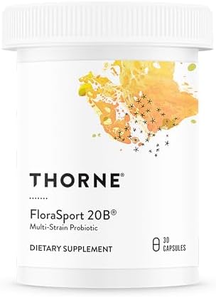 THORNE - FloraSport 20B - Mezcla de Probióticos Estables - Apoya la Salud Digestiva, Inmunológica y del Intestino - Alivio de Gas, Inflamación, - imagen 1