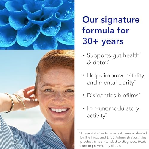 Biocidin Fórmula Líquida - Gotas Botánicas de Amplio Espectro para el Equilibrio del Microbioma - Apoyo para Romper Biofilm y Limpieza del Intestino - imagen 2