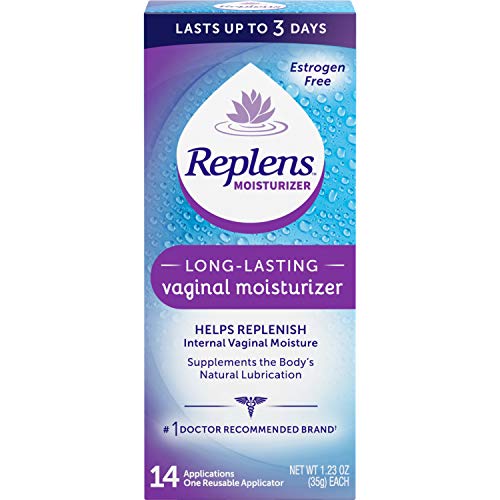 Replens Hidratante Vaginal de Larga Duración, 14 Aplicaciones, 1.23 oz (Paquete de 2) - imagen 1