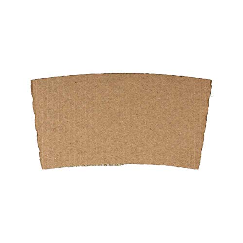 Mangas de Cartón para Tazas de Café Karat [1,000 ct] para Tazas de 10 a 24 oz, Reciclables y Desechables (C5300 Kraft) - imagen 6