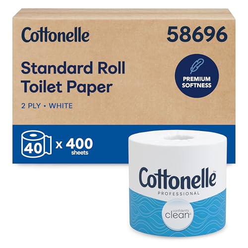 Papel Higiénico Cottonelle® Professional CleanCare, 2 Capas, Blanco, Envueltos Individualmente, 400 Hojas/Rollo, 40 Rollos/Caja, 16,000 Hojas/Caja - imagen 4