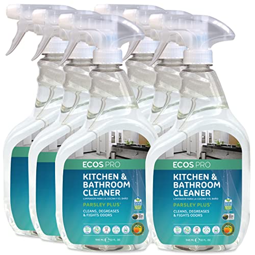 Limpiador Multiusos ECOS PRO PL9746/6 para Cocina y Baño, Parsley Plus (Paquete de 6) - imagen 1