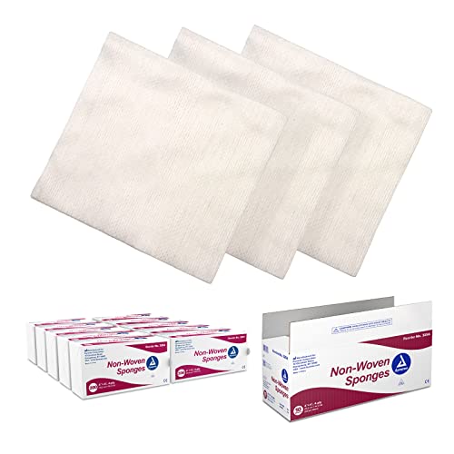 Esponjas No Tejidas Dynarex, No Estériles, Esponjas de Gasa, Alta Absorción y Menos Pelusa, 4x 4, 4 Capas, 1 Caja de 2000 (10 Cajas de 200) [El - imagen 5