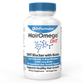Suplementos para el Crecimiento del Cabello DrFormulas DHT Blocker para Hombres y Mujeres | HairOmega con Biotina 5000 mcg | Vitaminas para la Caída - imagen 1