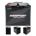 Batería Marina Newport 12V 50Ah de Ciclo Profundo, Ligera y Sellada AGM, Compatible con Motores de Trolling - imagen 1
