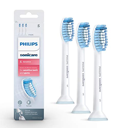 Cabezas de Cepillo Philips Sonicare Originales para Dientes Sensibles, 3 Piezas, Color Blanco, HX6053/64 - imagen 3