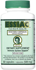 Cápsulas de Extracto Herbal ESSIAC Tea 100% Naturales – 60 Cápsulas | Mezcla Antioxidante Potente para Promover la Salud y el Bienestar | Fórmula - imagen 1