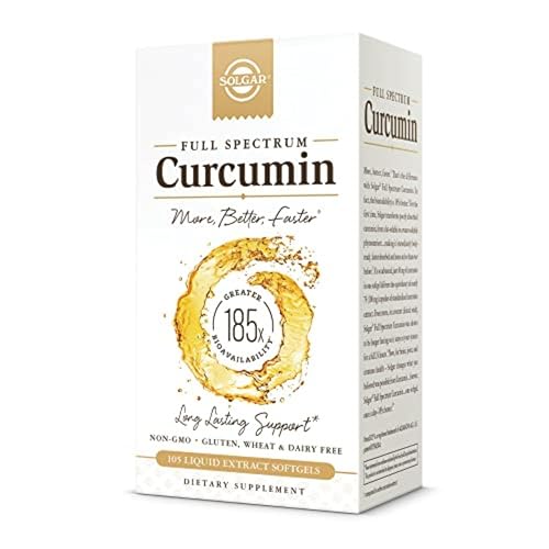 Solgar Curcumina de Espectro Completo - 105 LiCaps - Absorción Superior - Salud Cerebral, Articular e Inmunológica - Vegano, Sin Gluten, No OGM, Sin - imagen 5