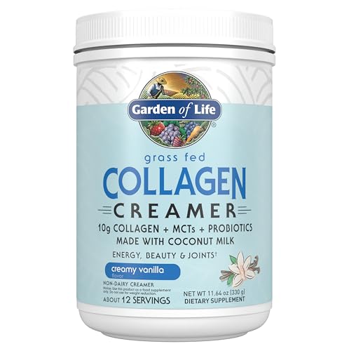 Garden of Life Colágeno en Polvo Alimentado con Pasto - Vainilla Cremosa, 12 Porciones, Suplemento de Proteína Keto para Energía y Belleza - imagen 2