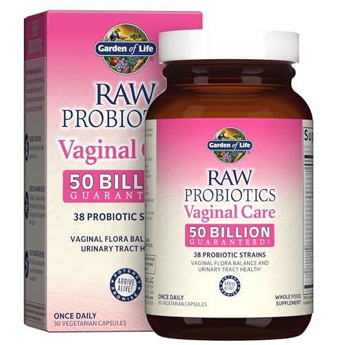 Garden of Life Probioticos Crudos Cuidado Vaginal - 50 Mil Millones CFU - 38 Cepas Probioticas - Apoya la Salud Vaginal y del Tracto Urinario - 30 - imagen 3