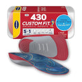Plantillas ortopédicas Dr. Scholl's Custom Fit de 3/4 para soporte del arco - Alivio de fascitis plantar para hombres y mujeres, FSA HSA elegible, - imagen 1