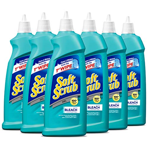 Gel Limpiador Soft Scrub con Cloro, 28.6 Onzas (Paquete de 6) - imagen 4