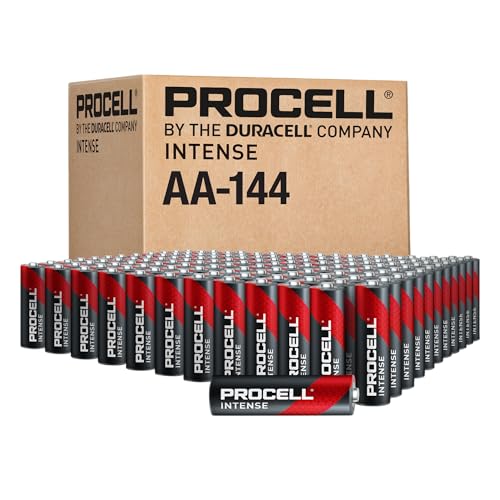 Baterías Alcalinas PROCELL AA Intensas de 1.5V para Dispositivos Profesionales, Paquete a Granel de 144 Piezas, Potencia Duradera y Versátil - imagen 5