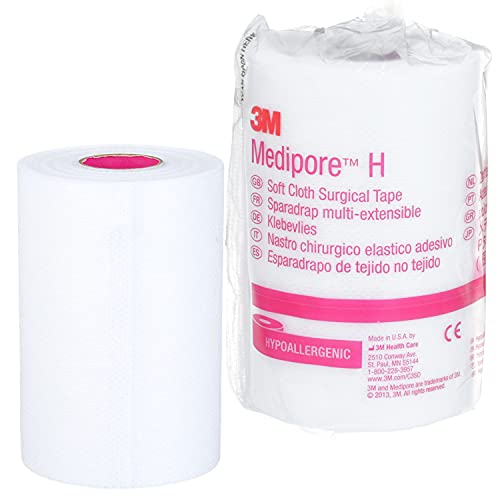 Cinta Médica Perforada 3M Medipore H 4 x 10 Yd 2864, Paquete de 12 Rollos, 1 /Rollo - imagen 2