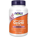 Suplementos NOW Foods, CoQ10 600 mg, Máxima Potencia con Vitamina E y Lecitina, 60 Softgels - imagen 1