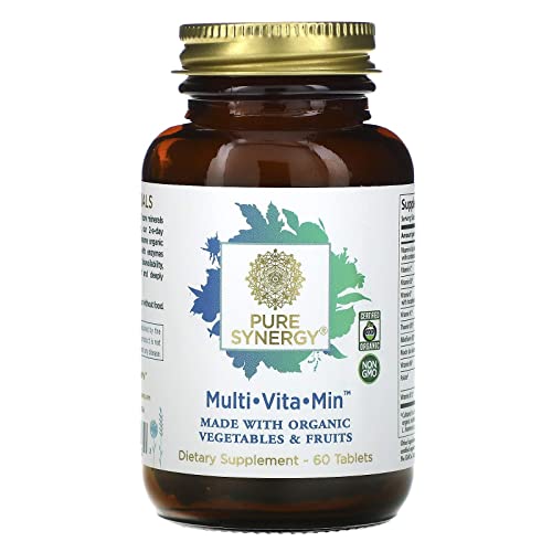 PURE SYNERGY Multi·Vita·Min | Multivitamínico Vegano con Alimentos Orgánicos | Suplemento Diario para Hombres y Mujeres | Nutrientes Esenciales para - imagen 3
