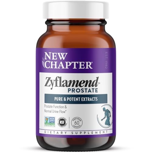 Suplemento Prostate de New Chapter Zyflamend con Saw Palmetto, Aceite de Semilla de Calabaza y Cúrcuma para la Salud Prostática, 60 Cápsulas - imagen 6