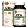 Garden of Life Organics Adrenal Daily Balance, Suplemento Vegano de Hierbas Adaptógenas, Ashwagandha, Albahaca Sagrada, Complejo B y Probióticos, 120 - imagen 1