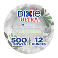 Tazones de Papel Dixie Ultra de 12 oz, Diseño Pathways, 500 Piezas (125 Tazones Desechables por Paquete, 4 Paquetes por Caja), SXB12WS - imagen 1