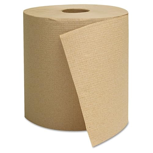 Toallas de papel GEN 1825, marrón, 1 capa, 800 pies (Caja de 6) - imagen 5