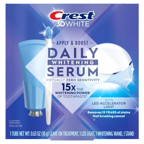 Kit de Gel Blanqueador Crest Whitening Emulsions con Luz LED Aceleradora, 0.63 Oz - imagen 3