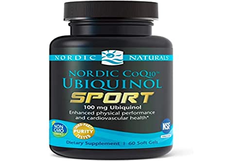 Nordic Naturals CoQ10 Ubiquinol Sport - 60 Mini Geles Blandos - 100 mg Ubiquinol - Salud Cardiaca, Rendimiento Físico, Energía Celular - Sin OGM - 60 - imagen 2
