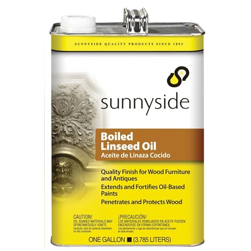 Aceite de Linaza Hervido Sunnyside Corporation 872G1S, Galón, 128 FL Oz - imagen 3