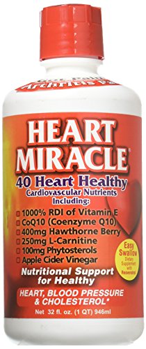 Century Systems - Heart Miracle, Suplemento Nutricional para Presión Arterial, Colesterol y Soporte Cardiovascular, 32 Onzas Líquidas, 16-32 Porciones - imagen 1