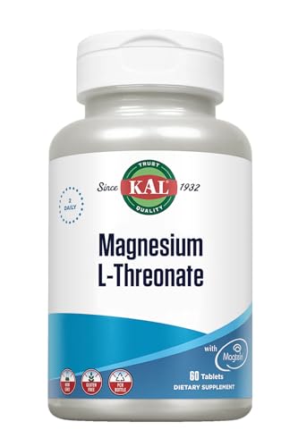 KAL Think Magnesio L-Treonato 2000 mg | Apoyo para Aprendizaje, Salud Cerebral y Memoria con Magtein | Vegano, Sin Gluten y No OGM | 60 Tabletas - imagen 2