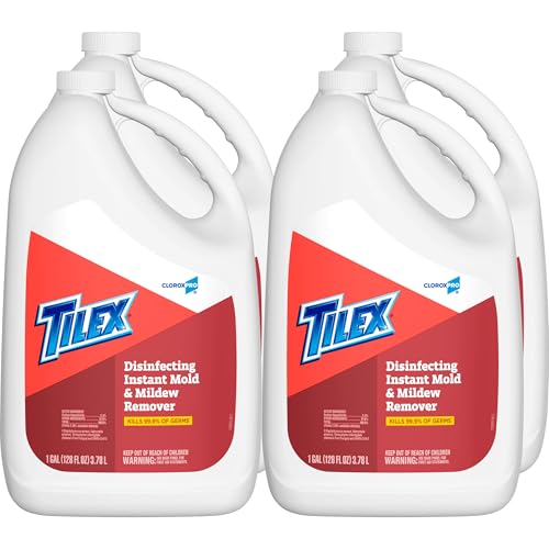 CloroxPro Tilex Recarga Desinfectante Instantáneo para Moho y Hongos, 128 Onzas Cada Una (Paquete de 4) (35605) El Paquete Puede Variar - imagen 3