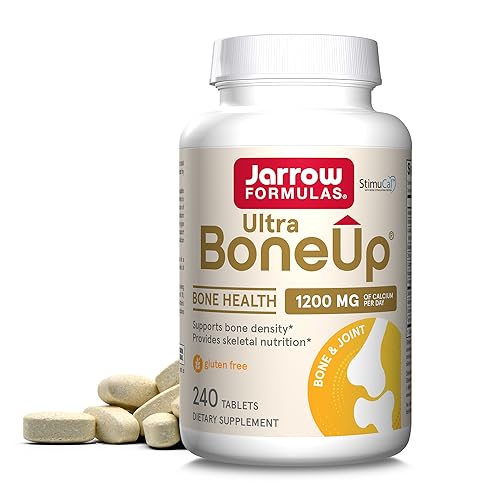 Jarrow Formulas® Ultra BoneUp® con MK-7 y Silicio para Mayor Soporte Óseo, 240 Tabletas para la Salud Ósea - imagen 5