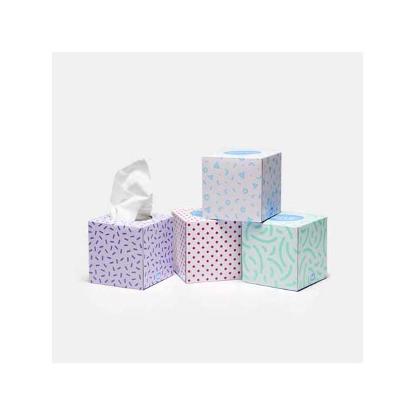 Tissues de Bambú Who Gives a Crap, 100% Bambú, 3 Capas, 12 Cajas, 65 Hojas por Caja, Suaves, Resistentes y Ecológicos, Empaque Sin Plástico, 780 Total - imagen 1